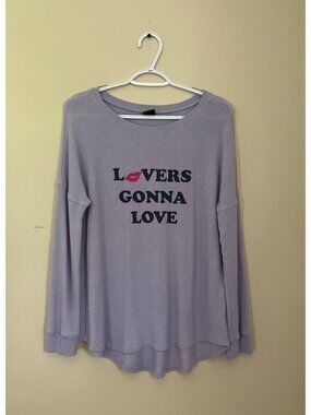 3 For $10 Free Press Womens XSmall Lovers Gonna Love Sleepwear Pajama Shirt Top